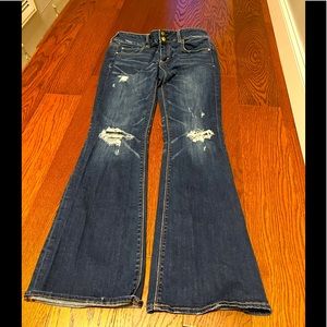 American Eagle Artist Flare Super Lowrise 8